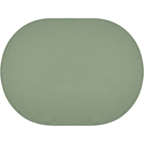 Fbwjg Oval Polyester Tablecloth Sage 60 by 102 Inch - Product view