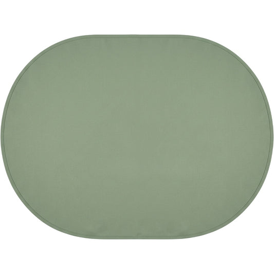 Fbwjg Oval Polyester Tablecloth Sage 60 by 102 Inch - Product view