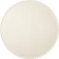 Fbwjg Round Cotton Jacquard Tablecloth Ivory 70 Inch - Product view
