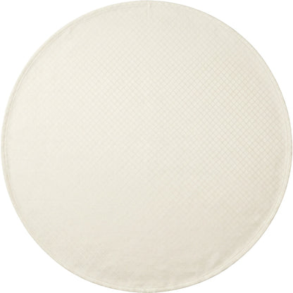 Fbwjg Round Cotton Jacquard Tablecloth Ivory 70 Inch - Product view